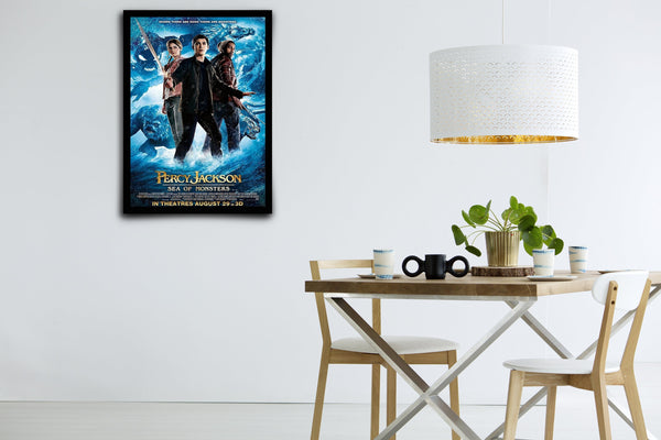 Percy Jackson: Sea of Monsters - Signed Poster + COA