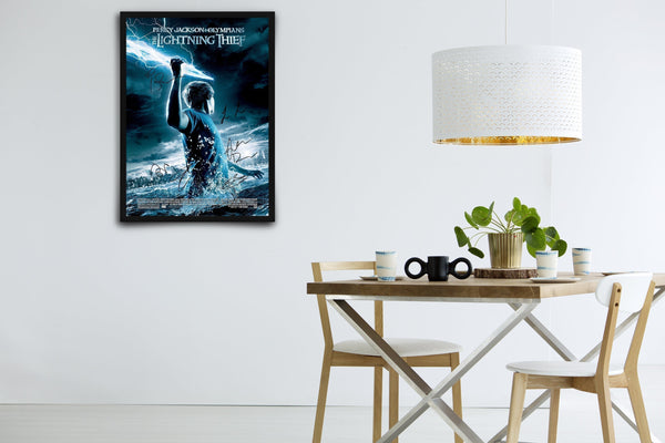 Percy Jackson & The Olympians: The Lightning Thief Signed Poster with COA