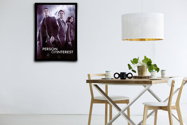 Person of Interest Signed Poster with COA