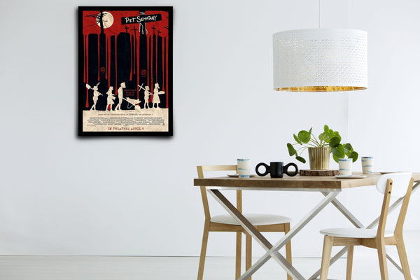 Pet Sematary Signed Poster with COA