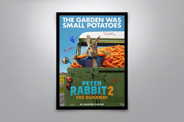 Peter Rabbit 2: The Runaway Signed Poster with COA