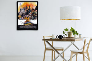 Pokémon Detective Pikachu Signed Poster with COA