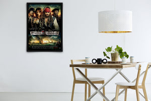 Pirates of the Caribbean: On Stranger Tides Signed Poster with COA