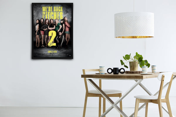 Pitch Perfect 2 Signed Poster with COA