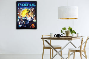 Pixels Signed Poster with COA