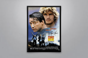 Point Break Signed Poster with COA