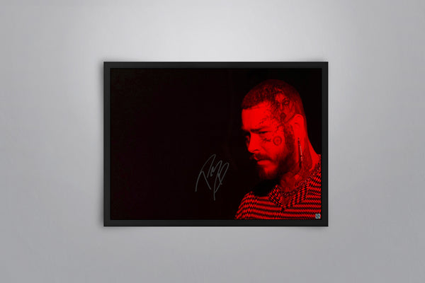 Post Malone: Twelve Carat Toothache - Signed Poster + COA