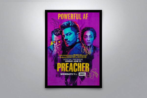 Preacher - Signed Poster + COA