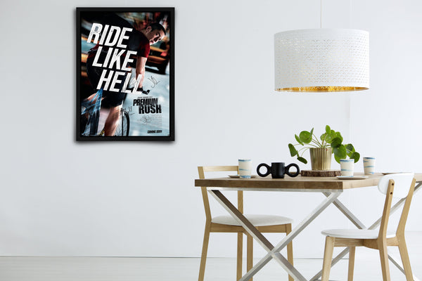 Premium Rush Signed Poster with COA