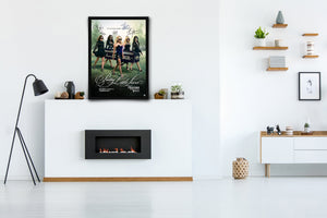 Pretty Little Liars Signed Poster with COA