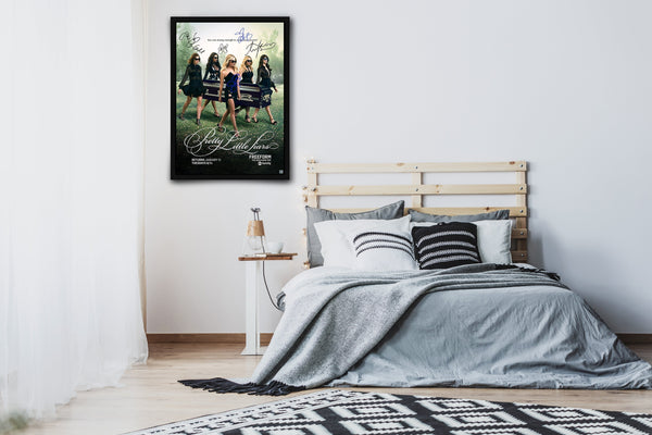 Pretty Little Liars Signed Poster with COA