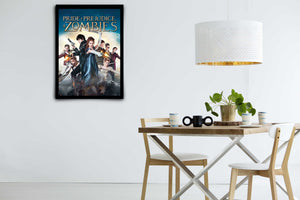 Pride and Prejudice and Zombies Signed Poster with COA