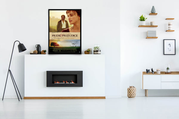 Pride & Prejudice Signed Poster with COA