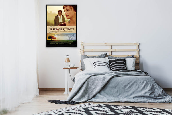Pride & Prejudice Signed Poster with COA