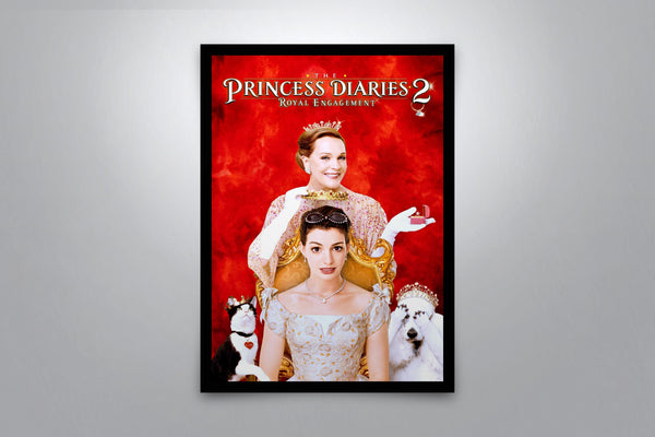 The Princess Diaries 2: Royal Engagement Signed Poster with COA