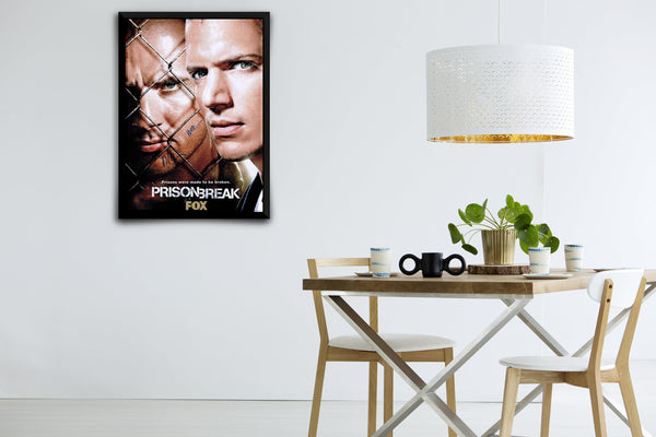 Prison Break Signed Poster with COA
