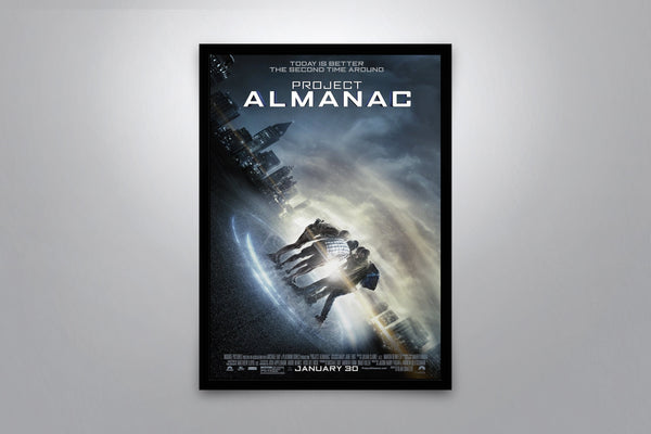 Project Almanac Signed Poster with COA