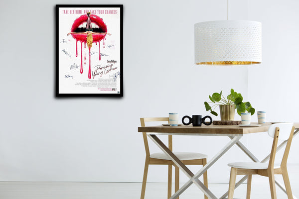 Promising Young Woman Signed Poster with COA