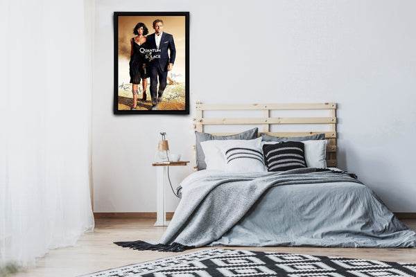 Quantum of Solace Signed Poster with COA