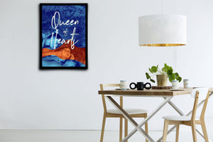 Queen of Hearts Signed Poster with COA