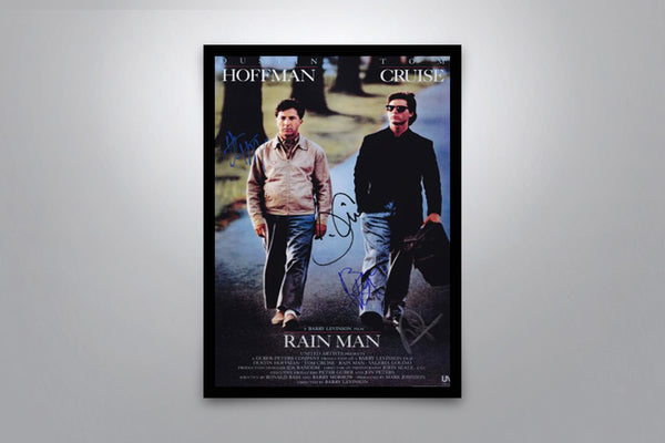 Rain Man Signed Poster with COA