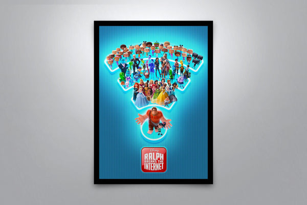 Ralph Breaks The Internet Signed Poster with COA