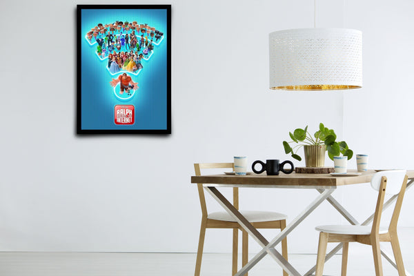 Ralph Breaks The Internet Signed Poster with COA