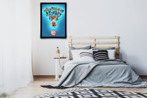 Ralph Breaks The Internet Signed Poster with COA