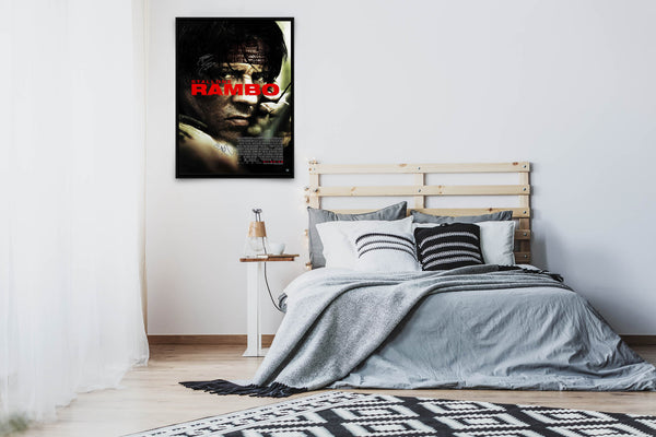 Rambo Signed Poster with COA