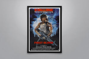 Rambo Autographed Poster Collection