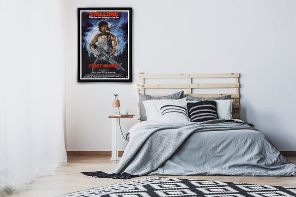 First Blood Signed Poster with COA