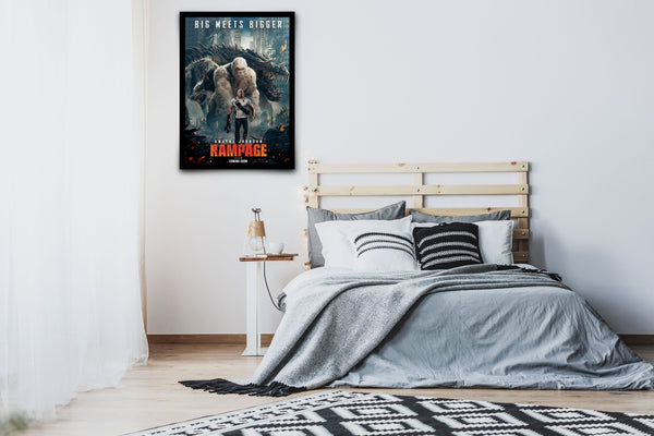 Rampage Signed Poster with COA