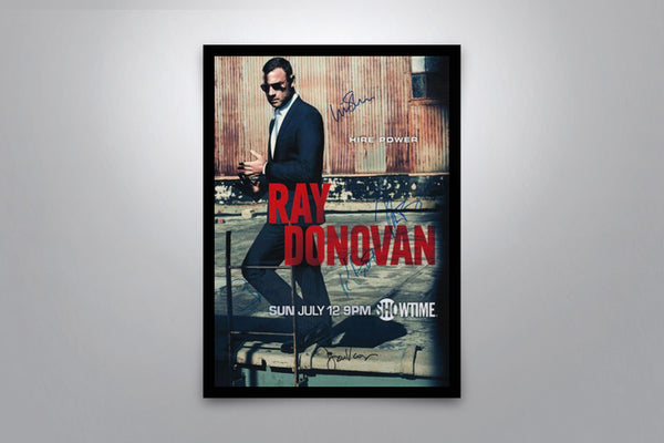 Ray Donovan Signed Poster with COA