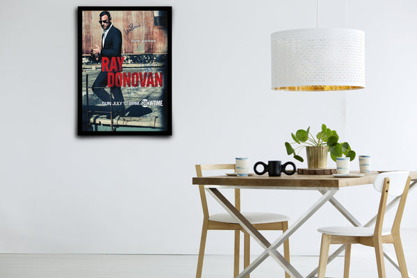 Ray Donovan Signed Poster with COA