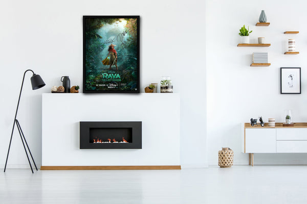 Raya and the Last Dragon Signed Poster with COA