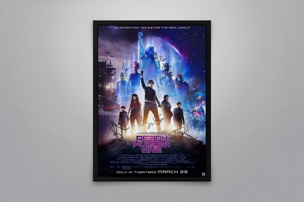 Ready Player One Signed Poster with COA