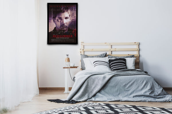 Red Corner Signed Poster with COA