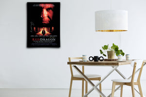 Red Dragon Signed Poster with COA