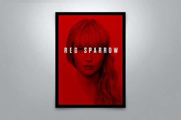 Red Sparrow Signed Poster with COA