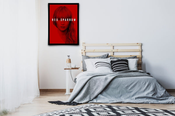 Red Sparrow Signed Poster with COA
