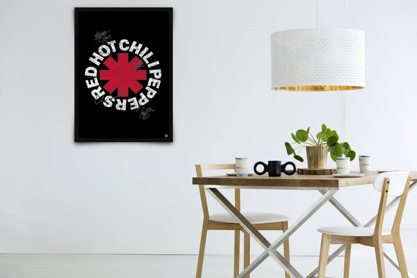 Red Hot Chili Peppers Signed Poster with COA