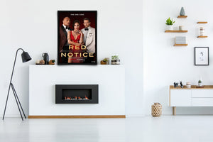 Red Notice Signed Poster with COA
