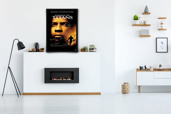 Remember the Titans Signed Poster with COA