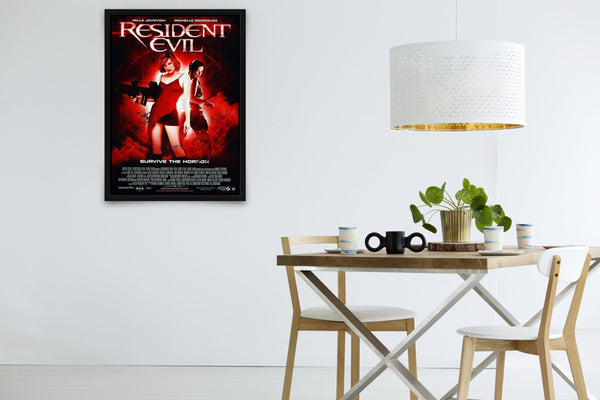 Resident Evil Signed Poster with COA