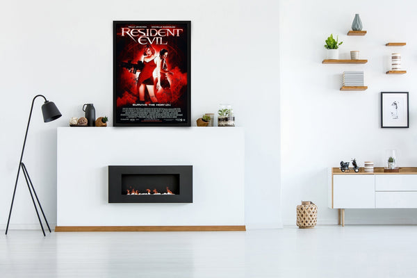 Resident Evil Signed Poster with COA
