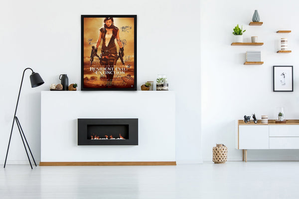 Resident Evil: Extinction Signed Poster with COA