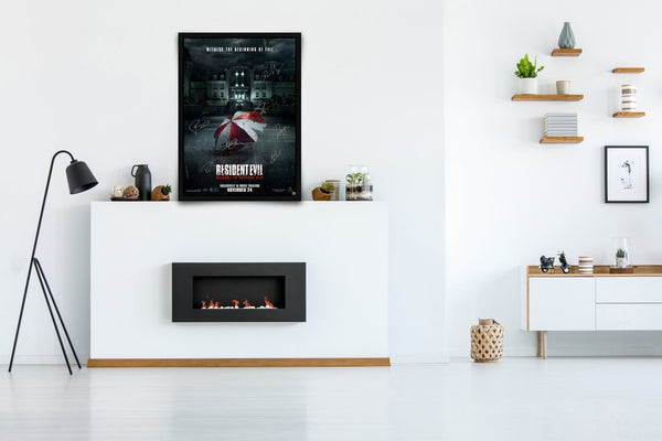 Resident Evil: Welcome to Raccoon City Signed Poster with COA