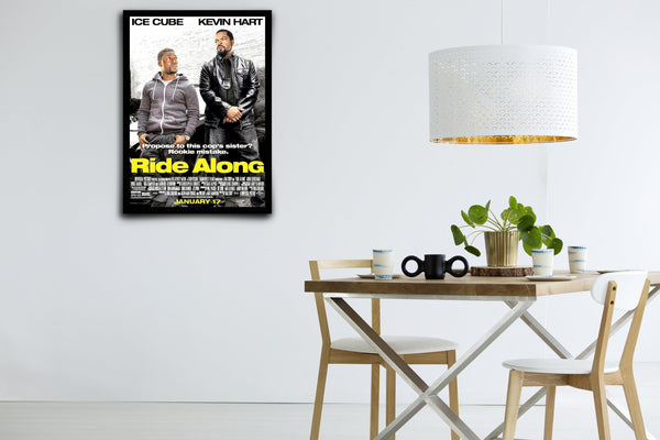 Ride Along Signed Poster with COA