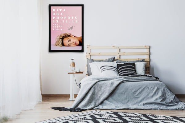 Rita Ora: Phoenix  Signed Poster with COA