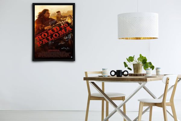 Road to Paloma Signed Poster with COA